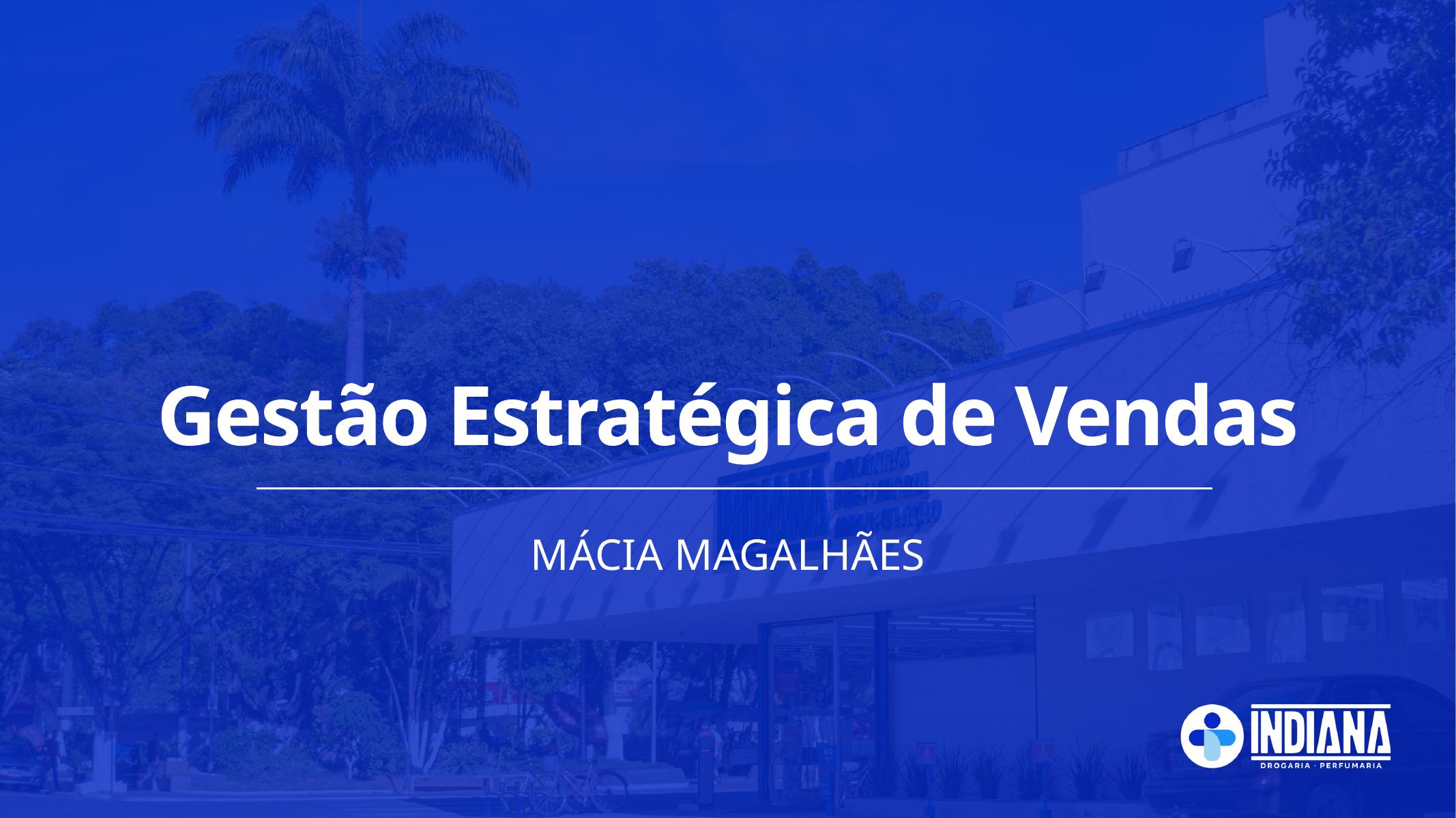 Gestão Estratégica de Vendas — Mácia Magalhães